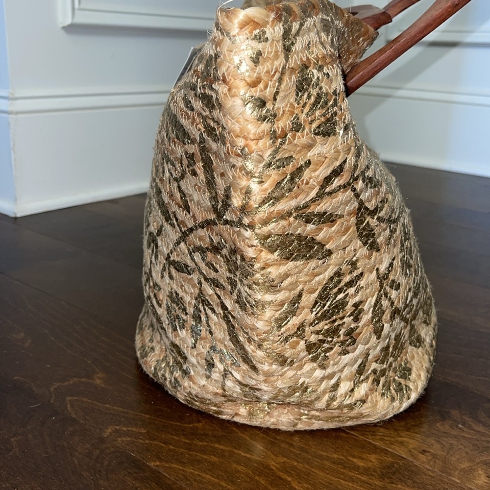 NEW, Antik Kraft Jute tote - Picture 4 of 10